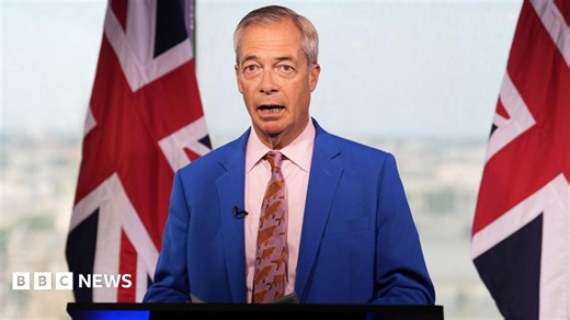 Farage resigns as MP for Clacton, triggering by-election which he says he will stand in