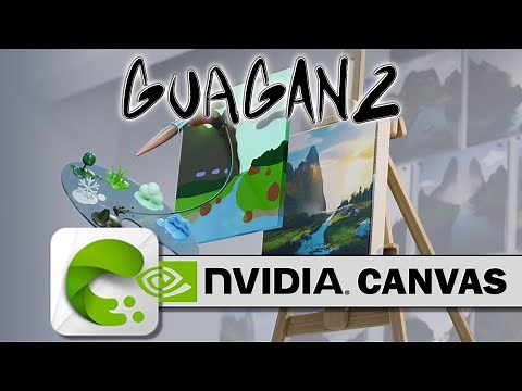 GauGAN 2 & NVIDIA Canvas -- AI Powered Art Generation