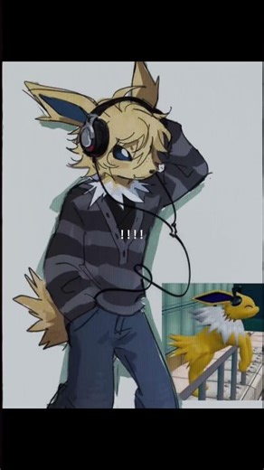 Gifts for the Jolteon lovers! #editing #jolteon #pokemonart