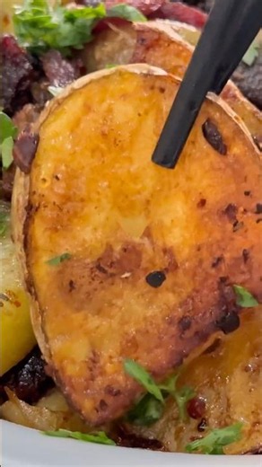 German potatoes w/ a twist 🥗 #food #foodie #slowliving #potato #recipe