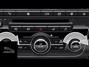 Jaguar XJ 2016 | InControl Touch Pro Climate Control System