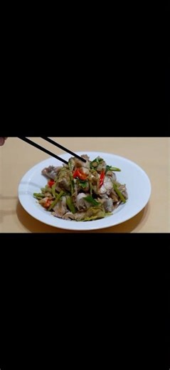 Stir-Fried Small Shark 🦈 | Garlic Asian Seafood #Shorts