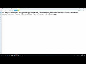 VMWare Vsphere hatası çözümü 503 Service Unavailable (Failed to connect to endpoint: