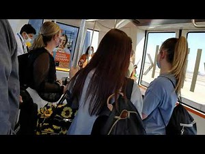 6.25 DFW Airport Skylink Train Ride 4 Dallas Fort Worth, Texas