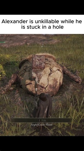 You can't kill Alexander in a hole