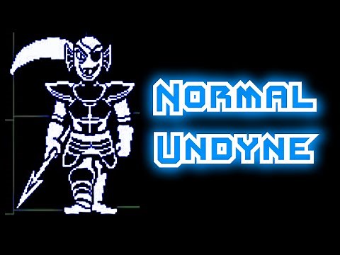 Undertale - Fight Normal Undyne (Genocide way)