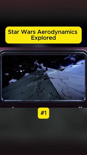 Star Wars Aerodynamics Explored#starwars#scienceexplained#aerodynamics#scifi#1