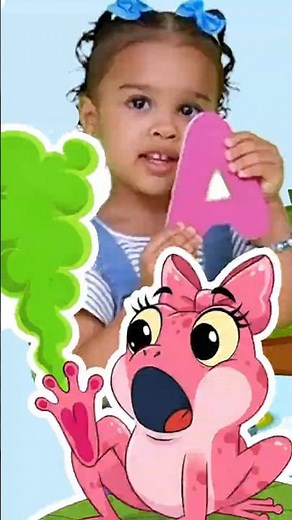 The Vowel A Challenge with the Frog Song Let's Sing! #childrensmusic