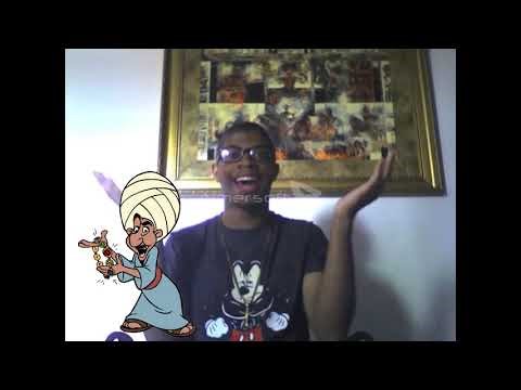 My impression as The Peddler from Aladdin (1992)