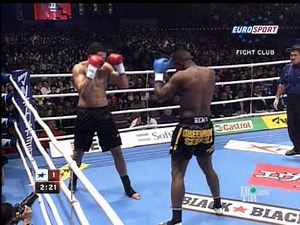 K-1 World GP 2007 Badr Hari vs Remy Bonjasky 08.12.2007 (Yokohama, Japan)