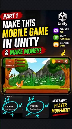 Build a Mobile Game in Unity & Make Money (Part 1)