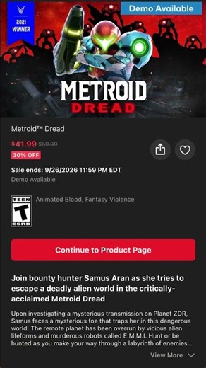 Why everyone is hunting for Metroid Dread right now 🔍 #MetroidDread #Switch