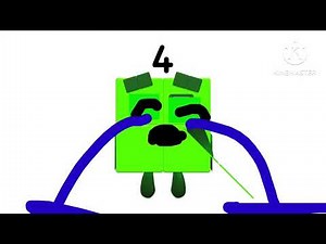 Numberblocks 4 Crying