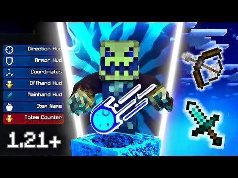 Best MCPE PvP Client & UI Pack Combo for 1.21+ (Boost FPS & Style!)