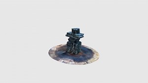 6” Stone Inukshuk - Download Free 3D model by whiteravenstone