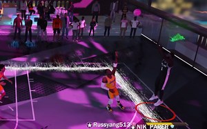 NBA2K22MT模式线上实战打出公园感觉 全程逐渐离谱 爽局///PS5 次世代