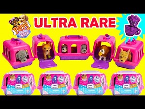 Puppy In My Pocket Puppy Carrier with Ultra Rare Find Shopkin