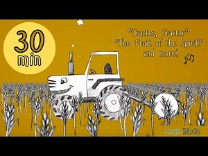 Tractor, Tractor and more! | 30 minute compilation | Bible Kid Songs | Slugs & Bugs | Sing the Bible