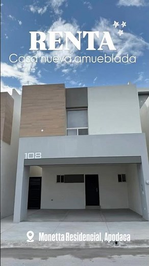 ¿Te mudarías aquí? 🏡 Casa en renta en Apodaca $23,000 👀