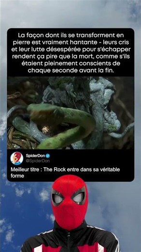 Jungle Cruise de Disney (2021) - Scène où Frank se transforme en pierre