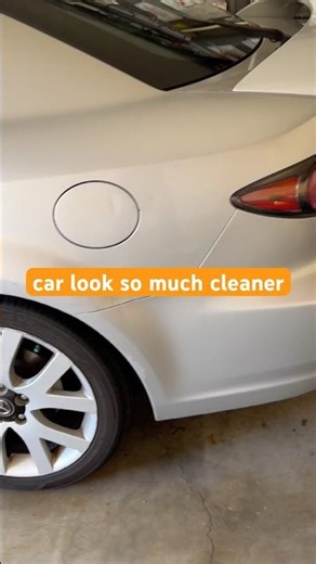 Mazda 6 so much cleaner after car wash