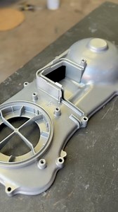 NMAX crankcase and mags. Powder Coated- super flash silver with clear gloss finish! For more info pls send us a DM! Puntod CDO city #LaGaraheMotorcycles #LaGarahePowderCoating #ClassicCustomMC #CustomCulture | La Garahe Motorcycles - Classic Custom MC