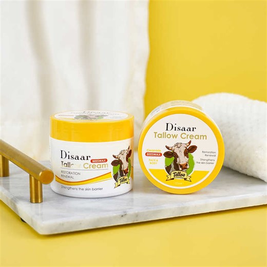 OEM ODM Beef Tallow Cream With Beeswax Ceramide Deep Nourishing Strengthens Skin Barrier Moisturizing Face Cream Manufacturer