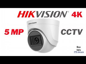 Hikvision 5MP Dome Camera with Audio DS-2CE76H0T-ITPFS #Boxinfo #hikvision