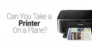 Can You Take a Printer On a Plane? 2025