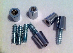 FREE SHIPPING! Beer Tap Handle Ferrule and Hanger Bolt Set, 5 - 100 of Each. Bolt Driver Available Too! Make Your Own Beer Tap Handles! - Etsy