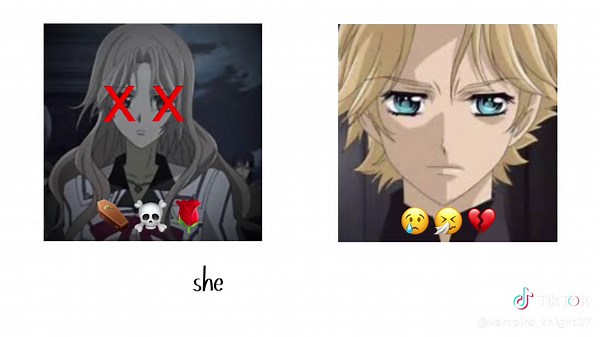 Nuh uh #aido #vampire #vampireknight #manga #anime #fyp #viral #ruka