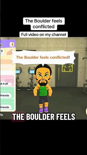 The Boulder feels conflicted #tomodachilifelivingthedream #tomodachigame #tomodachilife