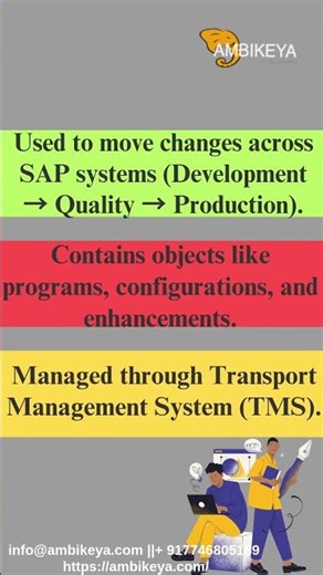 What is SAP transport request?
