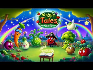 🌈 Veggie Tales: Magical Garden Adventures for Kids 🥕🎉"