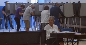 New Hampshire voters say Election Day is "all about the economy"