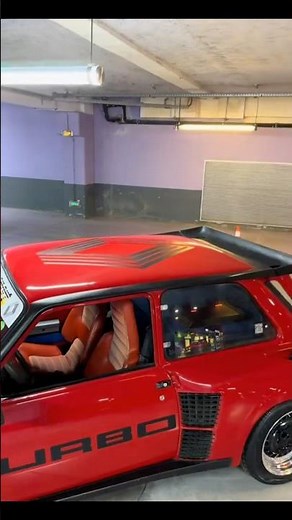 🔥 LA LÉGENDE EST LÀ ! Renault 5 Turbo rouge 😱🚗💨