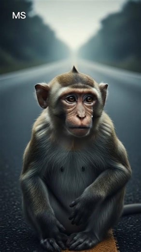 Nobody Helped Him… 💔 | Sad Monkey Story”