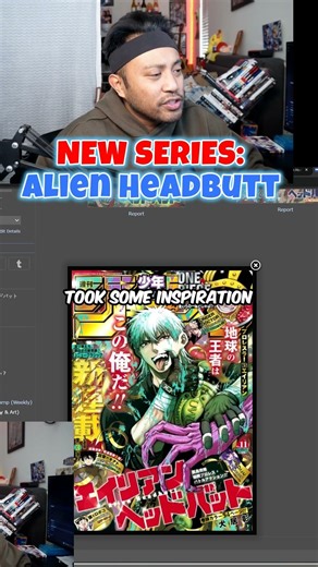 New Manga for Wrestling Fans - Alien Headbutt