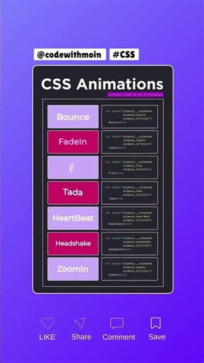 CSS Text Animations: Bounce, Fade & More (No JavaScript!) ✨ #WebDesign