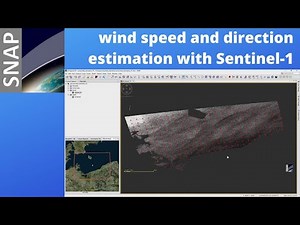 Sentinel-1 wind speed and direction estimation with SNAP
