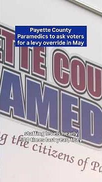 Payette County Paramedics levy update