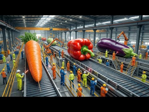 Inside the Vegetable Factory Supplying Supermarkets Worldwide