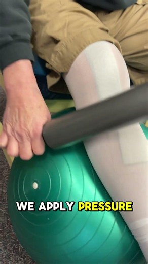 Rolling Pin Massage After Total Knee Replacement