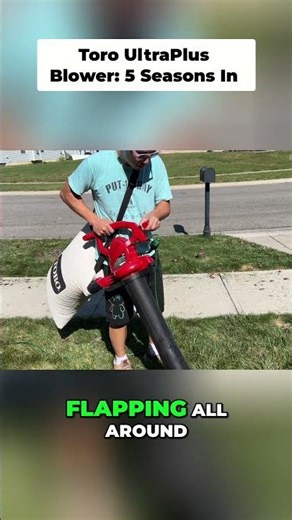 Leaf Blower Review — Strap Comfort & 5 Season Performance!