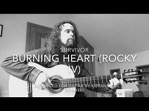Burning Heart Survivor Acoustic Guitar Fingerstyle