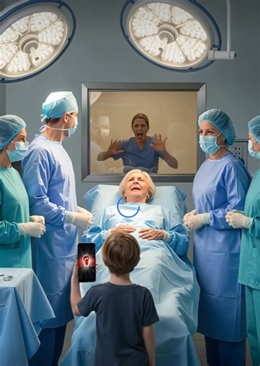 La salud de mi hijo estaba fallando, y el único donante compatible era yo. Mi nuera me presionó: “¡Tienes que hacerlo, eres su madre!” Justo antes de que comenzara la operación, mi nieto de 9 años gritó: “¡Abuela, debo contar la verdadera razón por la que papá necesita tu riñón!”... Yo estaba en la mesa de operaciones, lista para darle mi riñón a mi hijo, Caleb. A través del vidrio de la sala de observación, veía a mi nuera, Aubrey, y a sus padres, con el rostro cargado de una expectativa triunf