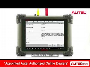 Cómo utilizar la programación de ECU en Autel Maxisys Pro