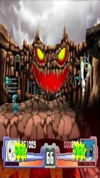 Terriermon VS Veemon (Round 1) - Digimon: Rumble Arena (Playstation 1)