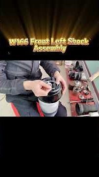 How to assemble Mercedes W166 Front Left Shock？