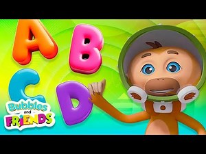 The ABC Rap | Learn the alphabet in sign language Bubbles and Friends | ASL for kids